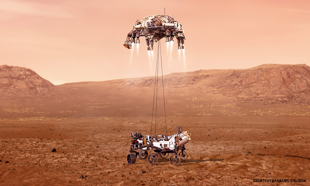 Peraton Supports Successful Landing of NASA’s Perseverance Rover Peraton Supports Successful Landing of NASA’s Perseverance Rover