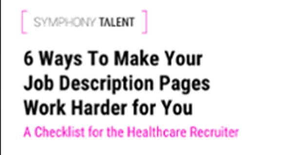 6 Ways To Make Your Job Description Page Work Harder For You