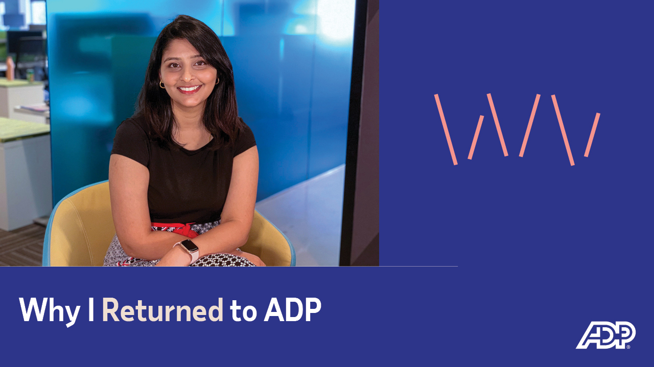 Video: Why I Returned to ADP