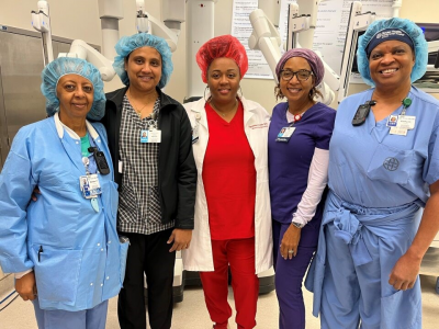THD Women leading the way in gynecologic robotic surgery group