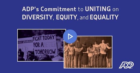 video: ADP’s Commitment to Uniting on Diversity, Equity, and Equality