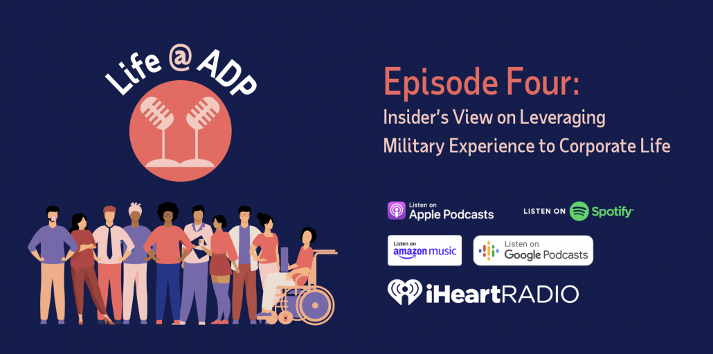 Life @ ADP Podcast - Episode four Life @ ADP Podcast - Episode four