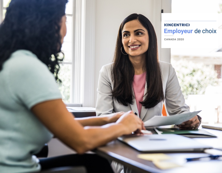 Kincentric : Employeur de choix. Canada 2020