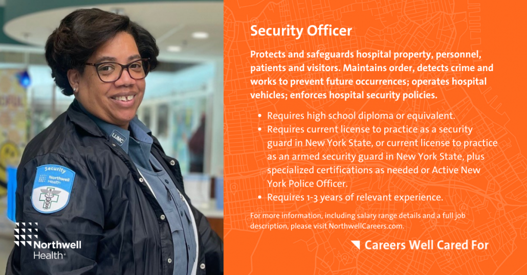 Security Officer Northwell Careers
