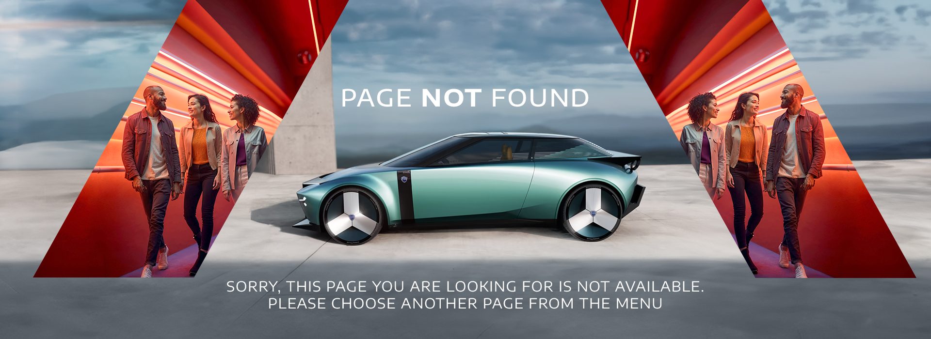 404 Error - Page not found or available. Please choose another from the menu.