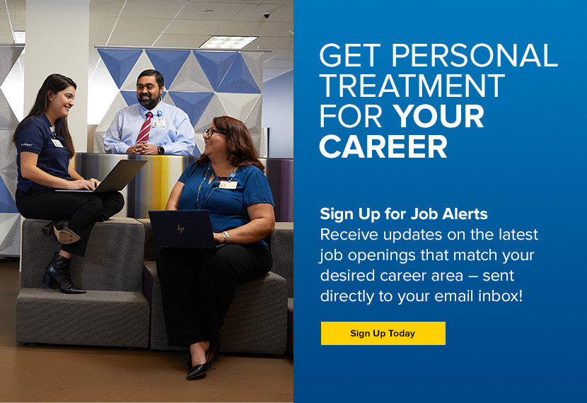 Signup for job alerts