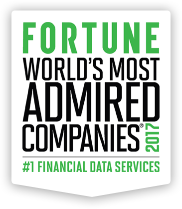 FORTUNE World's Most Admired Companies 2018: #1 Financial Data Services