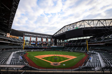 Rangers Ballpark baseball field