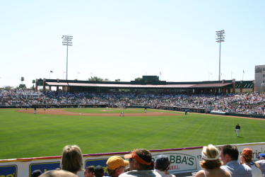 Scottsdale Stadium baseball field