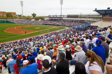 Tucson Electric Park baseball field