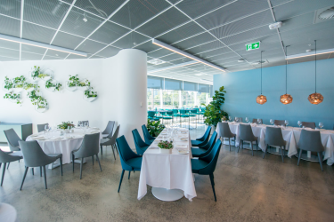 Interior shot of Sea Grill, New York City