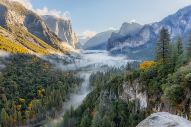 Scenic shot of Tenaya at Yosemite