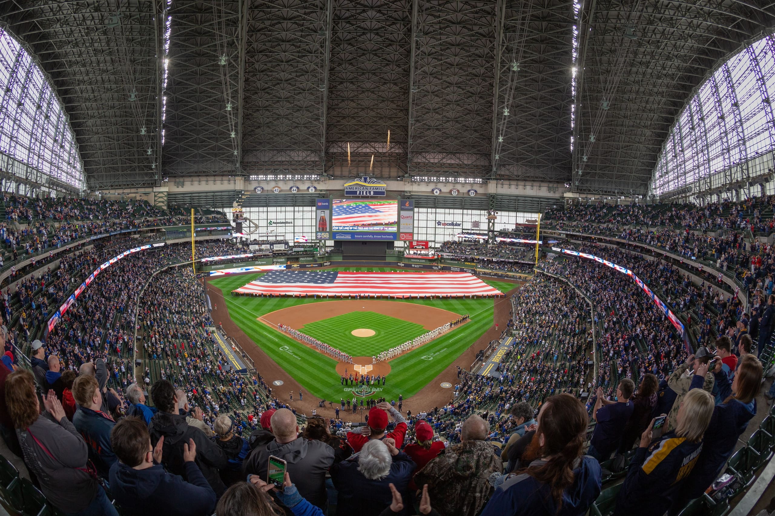 American Family Field Milwaukee Brewers baseball stadium American Family Field Milwaukee Brewers baseball stadium