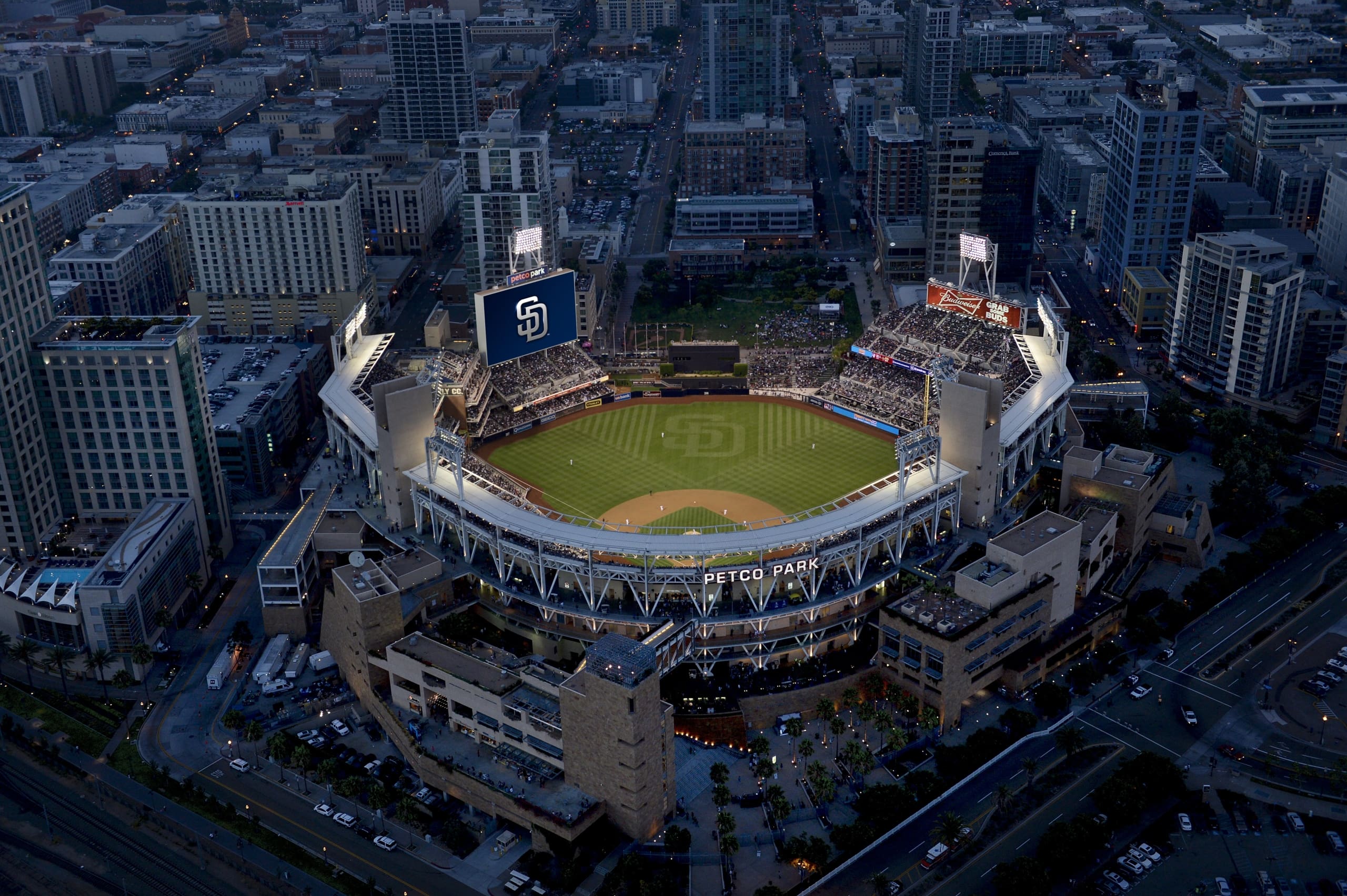 Exterior shot of Petco Park San Diego Padres Exterior shot of Petco Park San Diego Padres