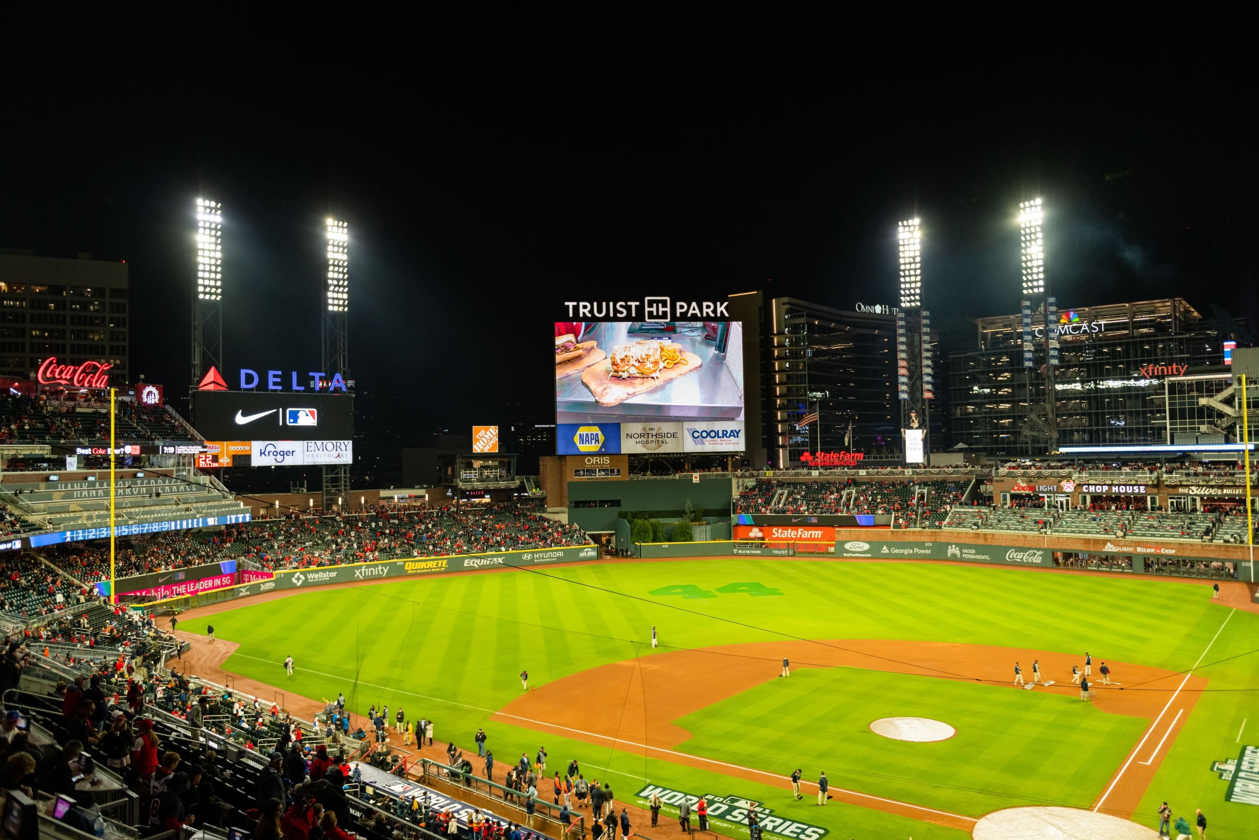 Truist Park Atlanta Braves baseball stadium Truist Park Atlanta Braves baseball stadium