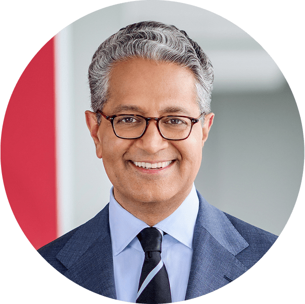 Salim Ramji looking at the camera, in a professional headshot. 