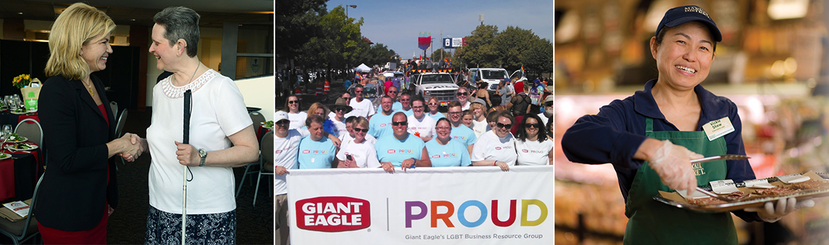 Mosaic of Giant Eagle Employees