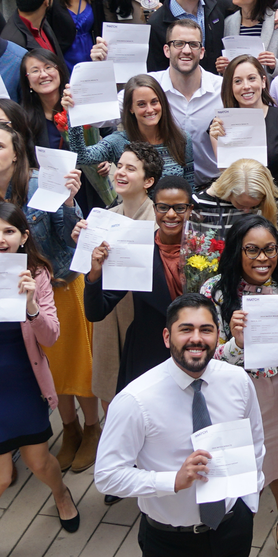 Group of smiling students