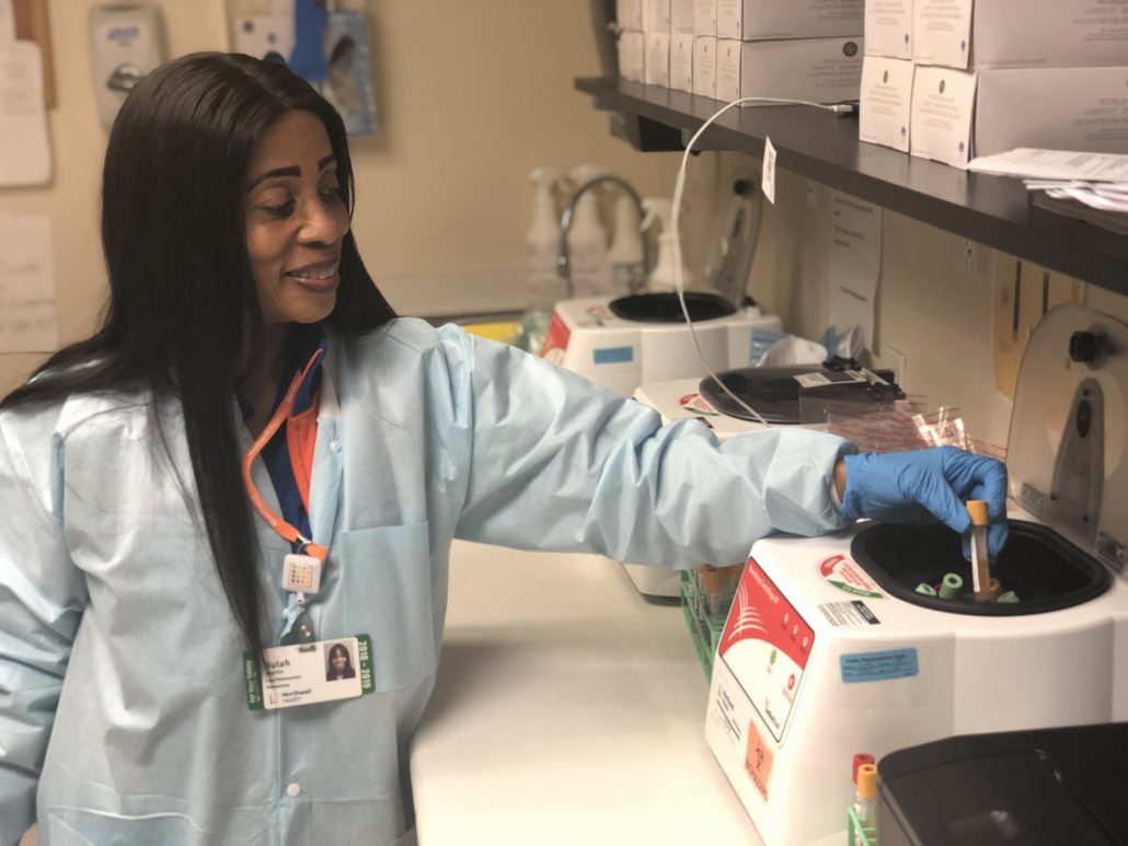 Day in the life Follow a specimen and laboratory professionals at Core Lab