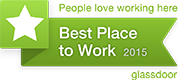 No. 3 on Glassdoor's 2015 Best Places to Work