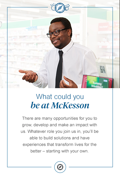 What could you be at McKesson