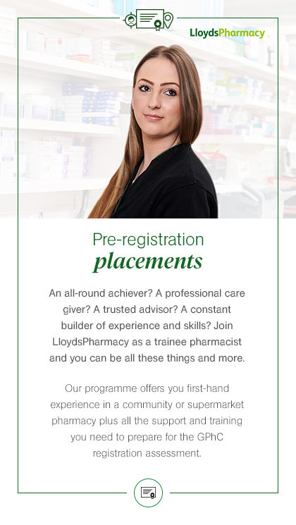 Pre-registration placements