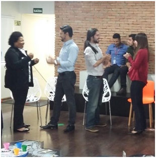 pairs of ADP associates interacting with one another