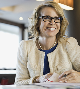 a lady from project management