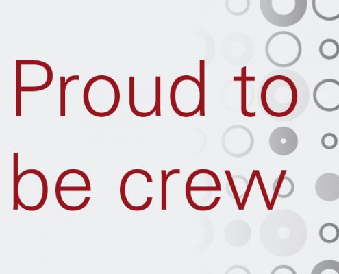 Proud to be crew