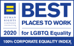 Human Rights Campaign Foundation™ named First American one of the Best Places to Work for LGBTQ Equality in 2018 and 2019.