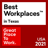 For 2018 and 2021, First American was named one of a Great Place to Work in Texas.